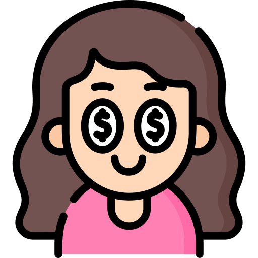 Money emoji curly hair money icon Money emoji curly hair money icon