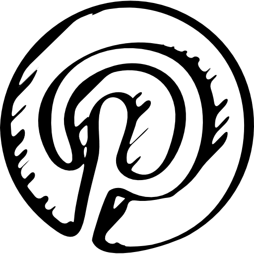 Pinterest sketched logo logo social network social icon