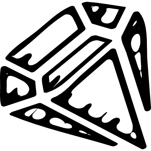 Diamond sketch variant diamond sketch gem clarity icon