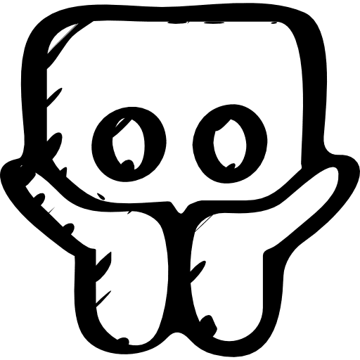 Slideshare sketched logo outline symbol symbols logotype icon