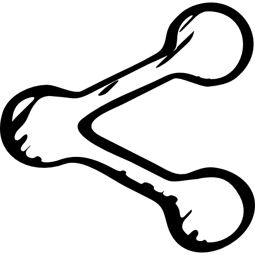 Share sketched symbol for interface share sketched interface icon
