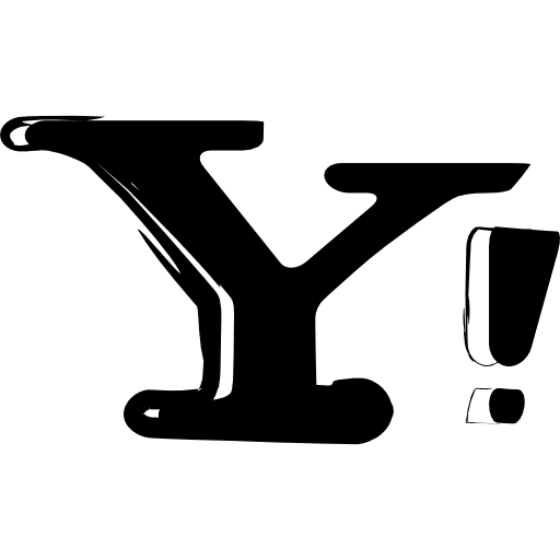 Yahoo sketched logo logo sketch symbol icon