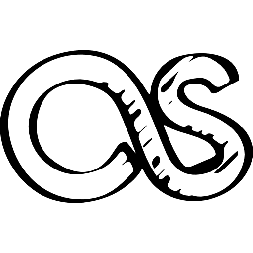 Last fm logo sketch outline sketched logo outline icon