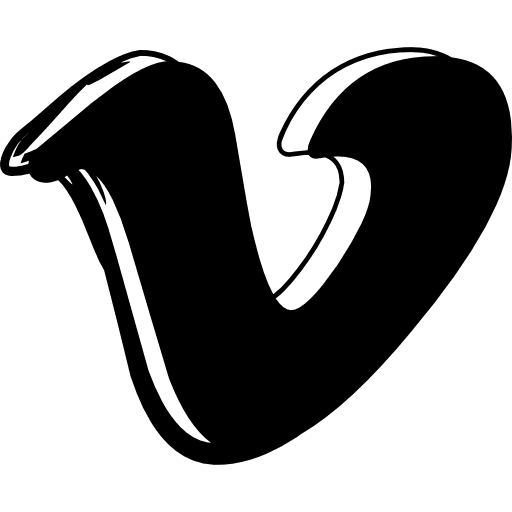 Vimeo sketched logo variant logotype logo vimeo icon