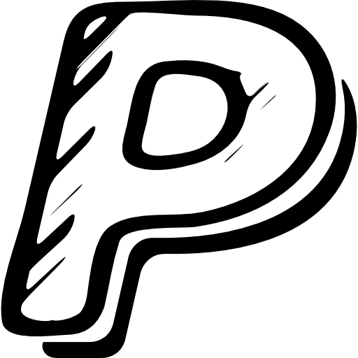 Paypal sketched logo variant logo paypal variant paypal logo icon