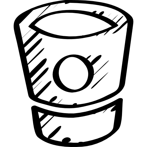 Bitbucket sketched social logo outline outline bitbucket logotype icon