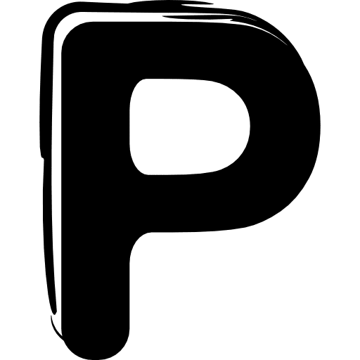 Podio sketched social logo logo symbol letter icon