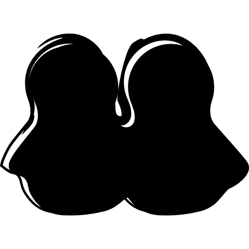 Users sketched social symbol for interface user sketched social sketched icon