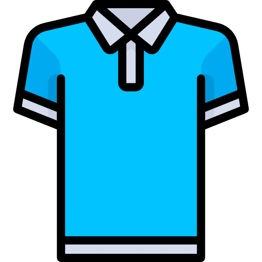 Polo fashion shirts man icon