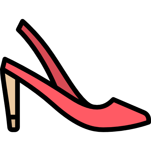 High hells shoe stilettos clothes icon