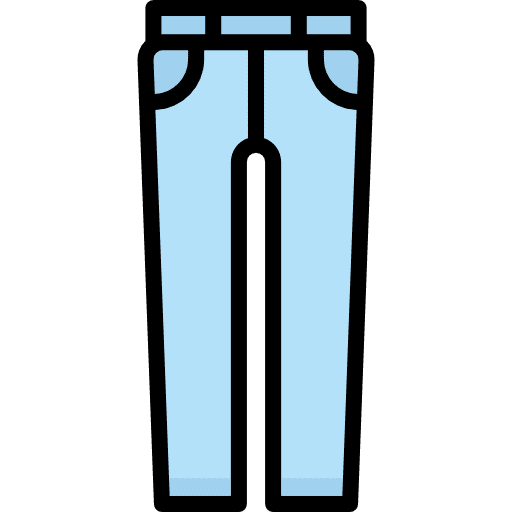 Jeans clothes fashion pants icon