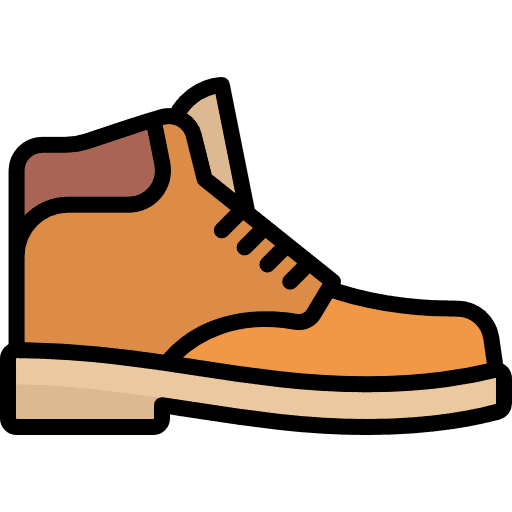 Boot climbing fashion footwear icon