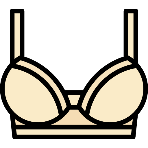 Brassiere femenine bra underwear icon