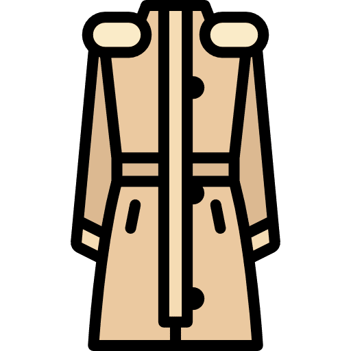 Jacket clothes fashion coat icon