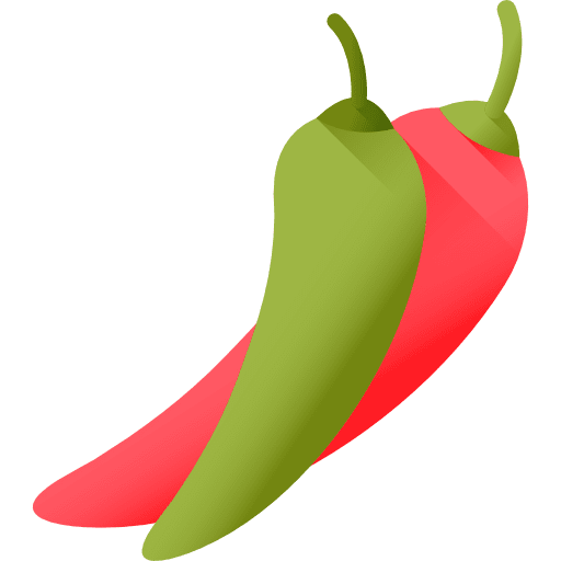 Chili spicy chili hot pepper icon