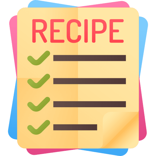 Recipe recipe recipes check list icon