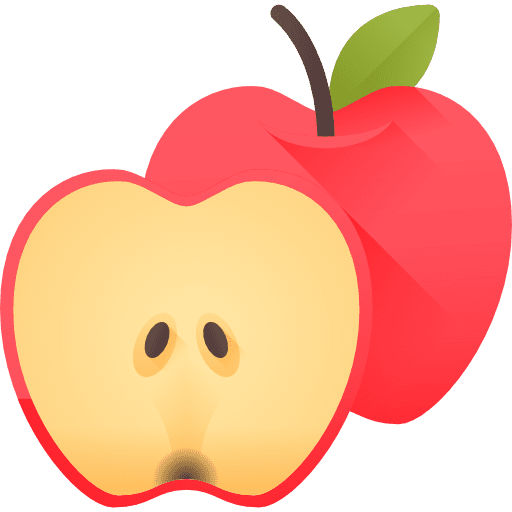 Apple slice diet apple icon