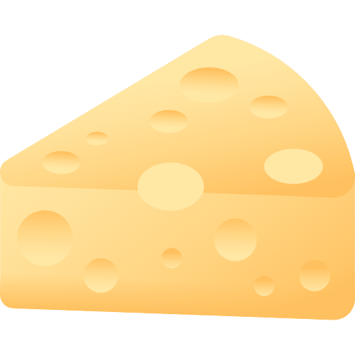 Cheese fattening cheese food and restaurant icon Cheese fattening cheese food and restaurant icon