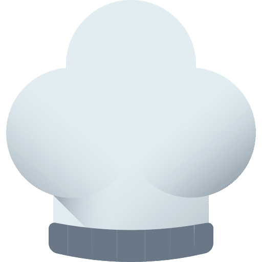 Chef hat restaurant cooker food icon Chef hat restaurant cooker food icon