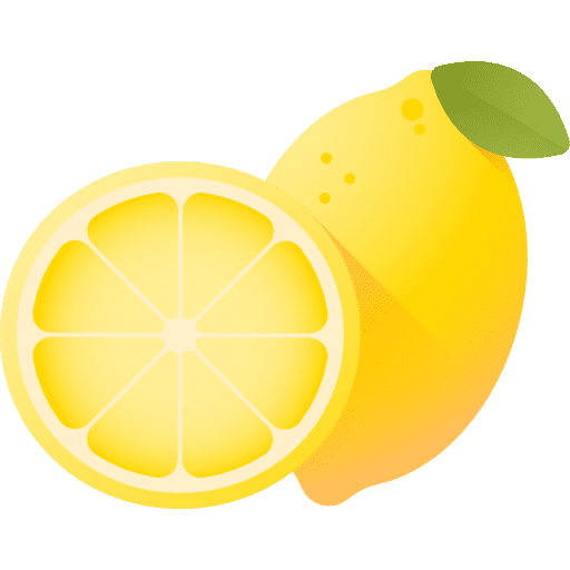 Lemon fruit food and restaurant citric icon Lemon fruit food and restaurant citric icon