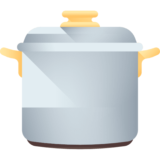 Pot food and restaurant saucepan pot icon Pot food and restaurant saucepan pot icon