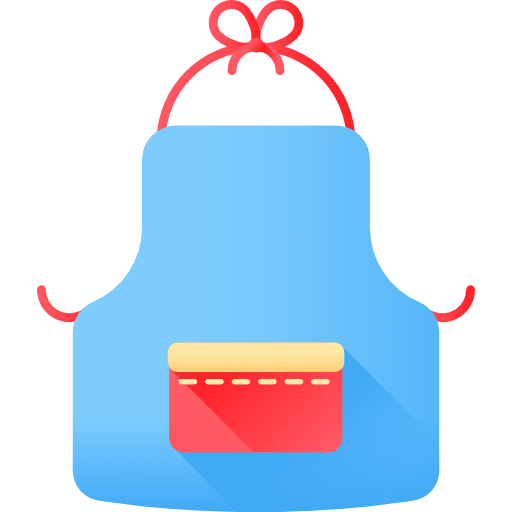 Apron protection apron cloth icon Apron protection apron cloth icon