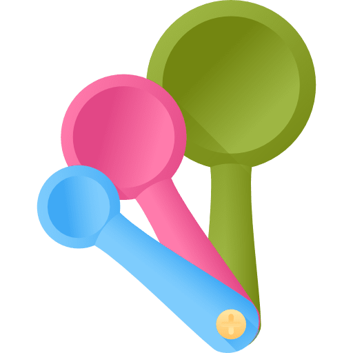 Measuring spoons cooking kitchenware food and restaurant icon Measuring spoons cooking kitchenware food and restaurant icon