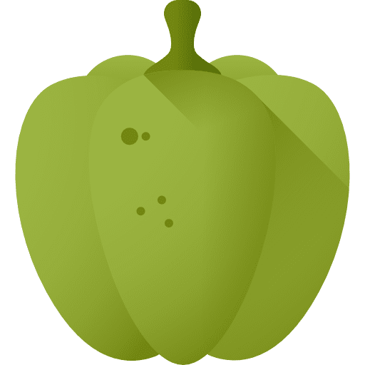 Paprika organic vegan diet icon Paprika organic vegan diet icon