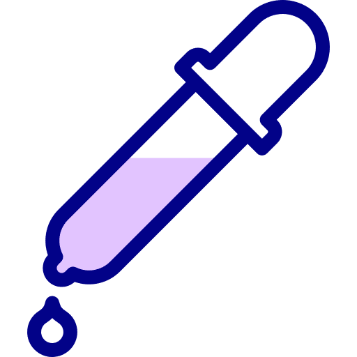 Dropper tube healthcare and medical medication icon