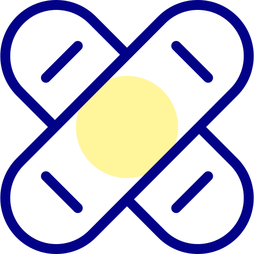 Patch first aid patch wound icon