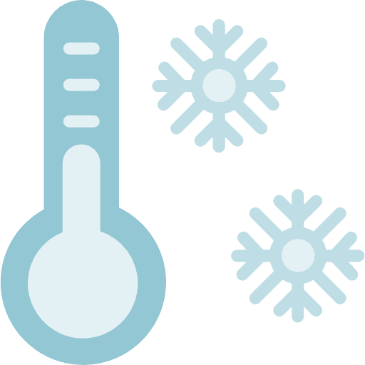 Winter winter forecast meteorology icon