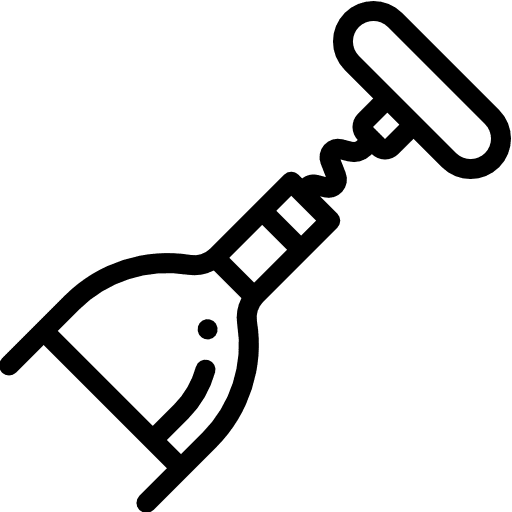 Corkscrew opener bar bottles icon Corkscrew opener bar bottles icon