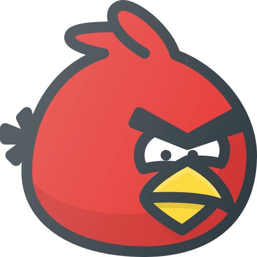 Angry birds gaming video game entertainment icon