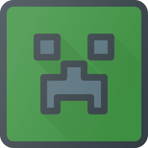 Minecraft entertainment gaming video game icon