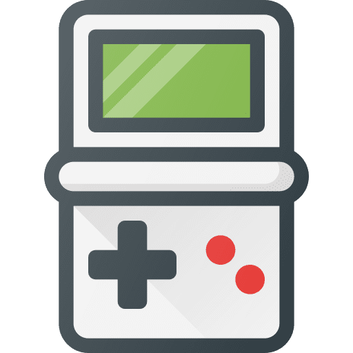 Game console gamer device gaming icon Game console gamer device gaming icon