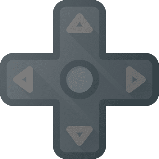 Game controller electronic video game multimedia icon Game controller electronic video game multimedia icon