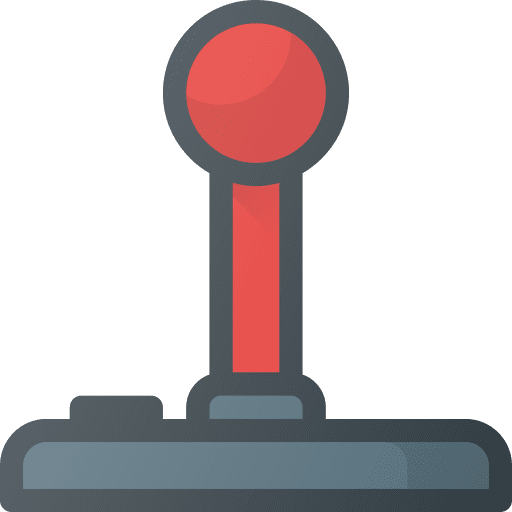 Joystick gamer multimedia electronic icon Joystick gamer multimedia electronic icon