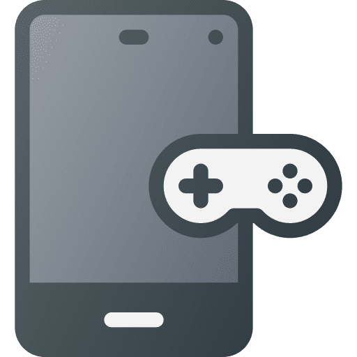 Smartphone gaming video game smartphone icon Smartphone gaming video game smartphone icon