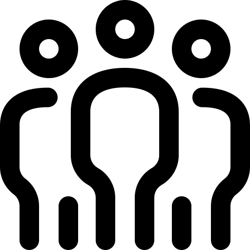 Group lead people users icon