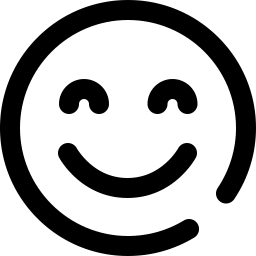 Happy emoji happy people icon