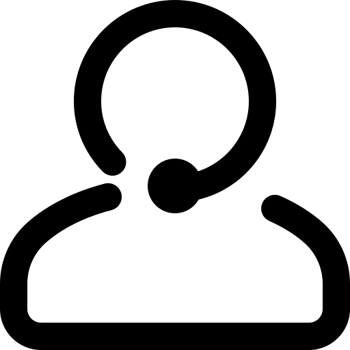 Support communications call telemarketer icon