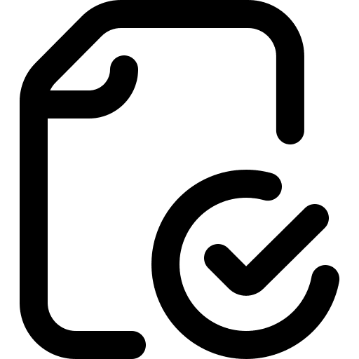 File document file interface icon