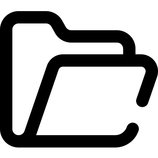 Folder office material file storage storage icon