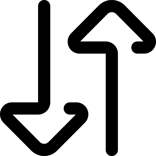 Sort sort vertical swap icon