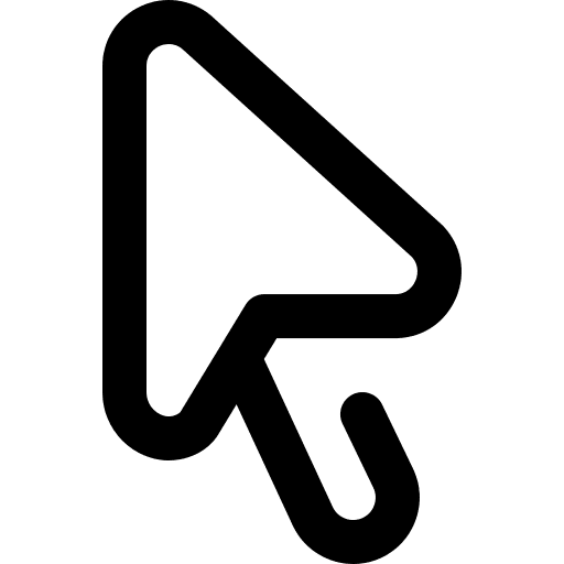 Cursor point arrow miscellaneous icon