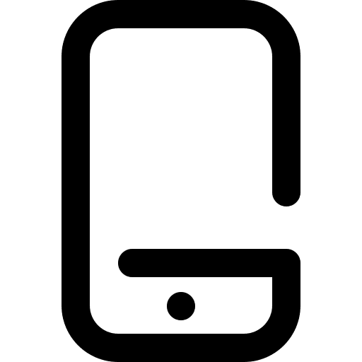 Smartphone cellphone touch screen technology icon