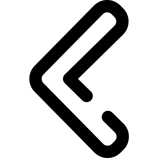 Left chevron multimedia option button arrows icon