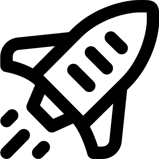 Rocket rocket boost accelerate icon