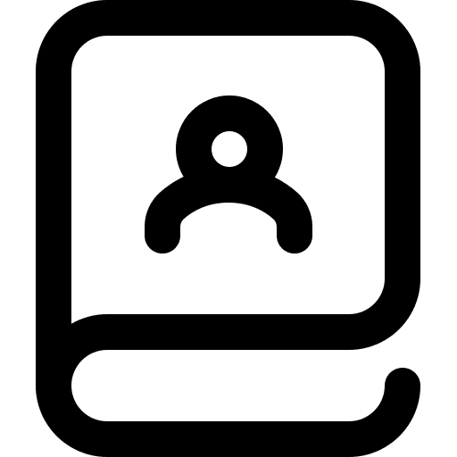 Agenda bookmark agenda notebook icon