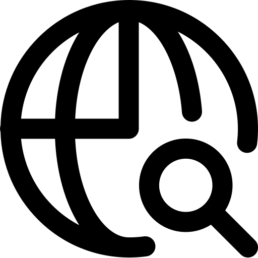 Internet internet communications earth grid icon